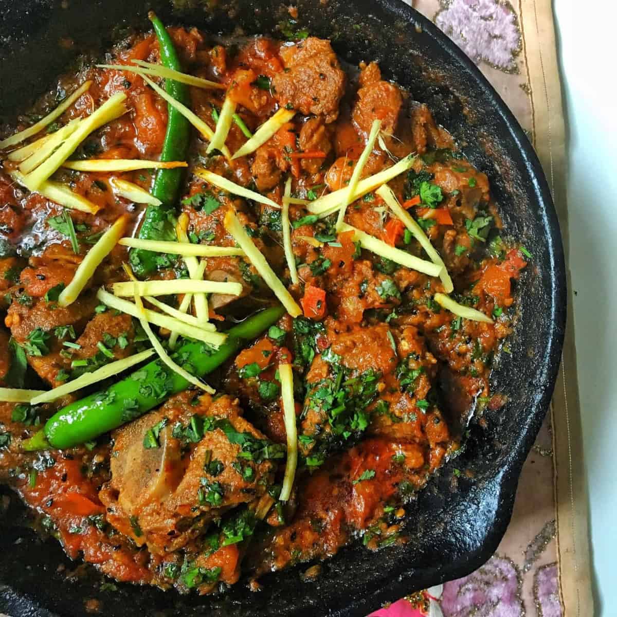 Lamb Karahi