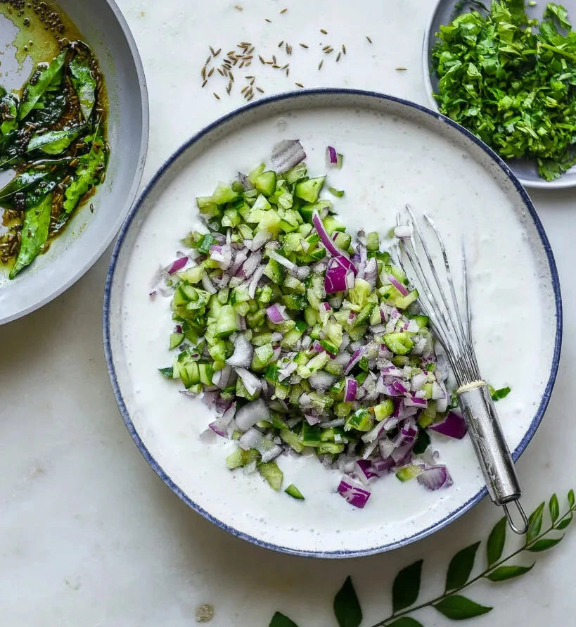 Vegetable Raita